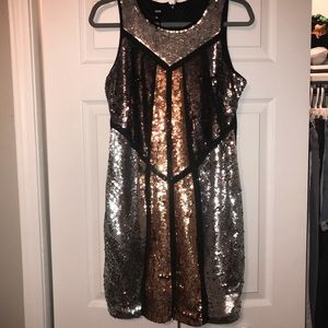 Sequined cocktail dress NWT